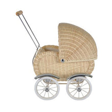 Legler Small Foot Dolls Pram – Wickerwork