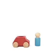 Lubulona Wooden Toy Car - Red