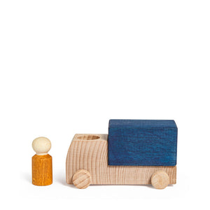 Lubulona Wooden Toy Truck - Blue