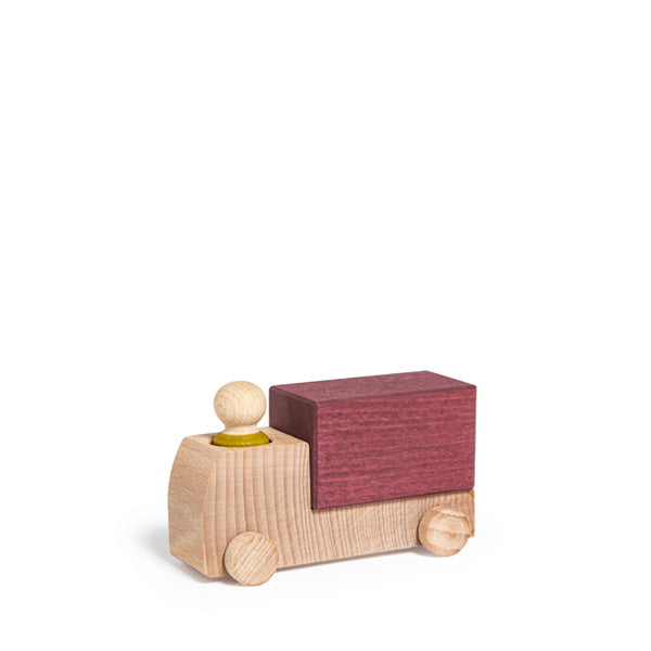 Lubulona Wooden Toy Truck - Plum