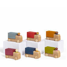 Lubulona Wooden Toy Truck - Ochre