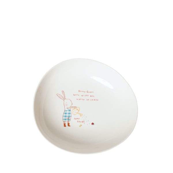 Maileg Bunny Green Melamine Bowl