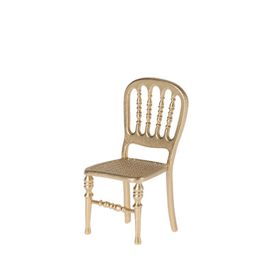 Maileg Chair, Mouse - Gold