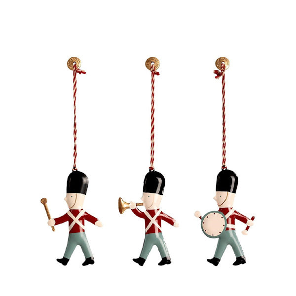 Maileg Metal Ornament - Guards 3 pcs.