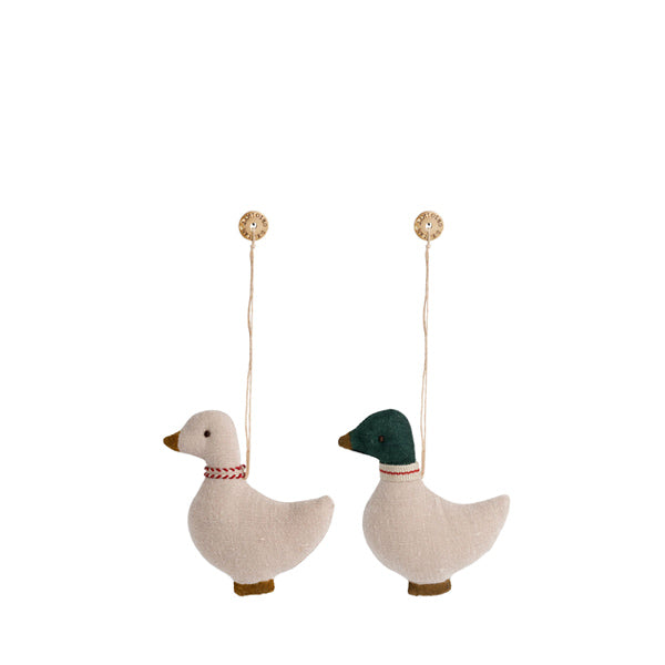 Maileg Duck Ornament - Set of 2