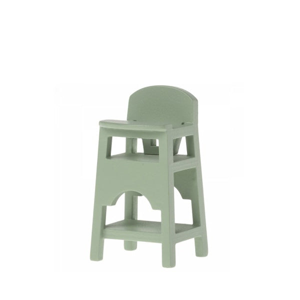 Maileg High Chair, Mouse - Mint