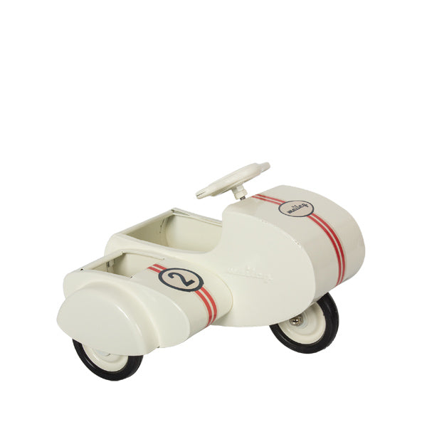Maileg Scooter with Sidecar - Off White