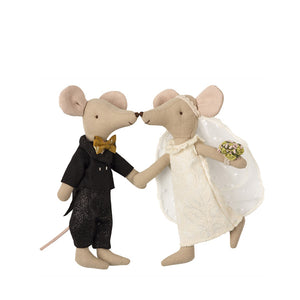 Maileg Wedding Mice Couple in Box
