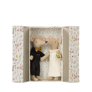 Maileg Wedding Mice Couple in Box