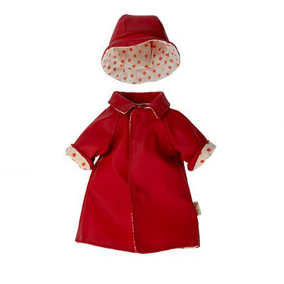 Maileg Raincoat with Hat - Teddy Mum