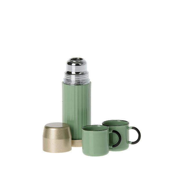 Maileg Thermos and Cups - Mint