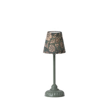 Maileg Vintage Floor Lamp, Small - Dark Mint