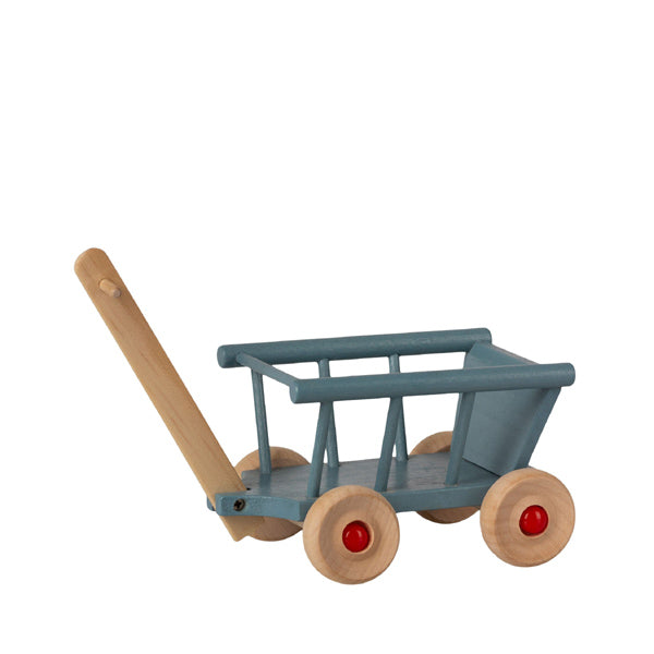 Maileg Wagon, Micro - Blue