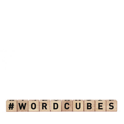 Maison Deux Word Cubes – Black