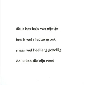 Het Huis van Nijntje by Dick Bruna – Dutch