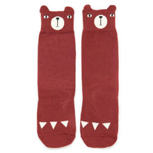 Mini Dressing Red Bear Knee Socks