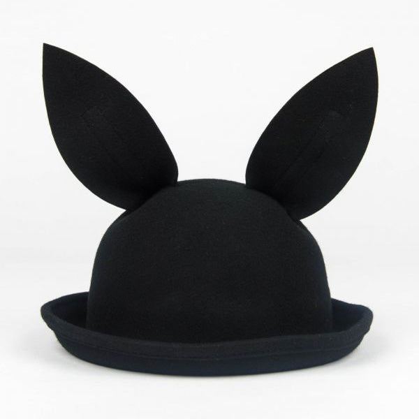 Mini Dressing Bunny Wool Hat - Black – Elenfhant