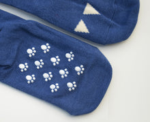 Mini Dressing Blue Bear Knee Socks