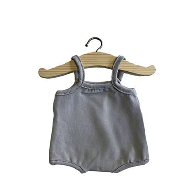 Minikane Paola Reina Baby Doll Swimsuit Retro GILDA - Pearl Grey