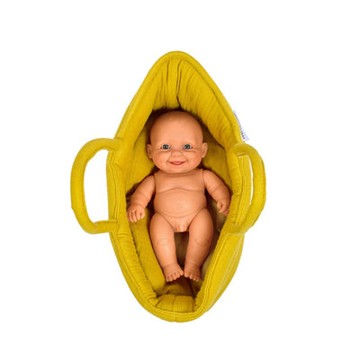 Minikane Paola Reina Carry Cot for Peque – Mustard