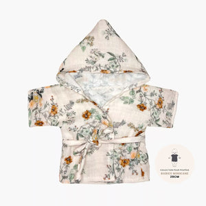 Minikane "Collection Babies" Bathrobe - Poetic