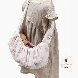 Minikane "Collection Babies" Hammock Doll Carrier - Toile de Jouy Marie
