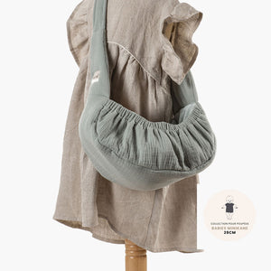 Minikane "Collection Babies" Hammock Doll Carrier - Vert de Gris