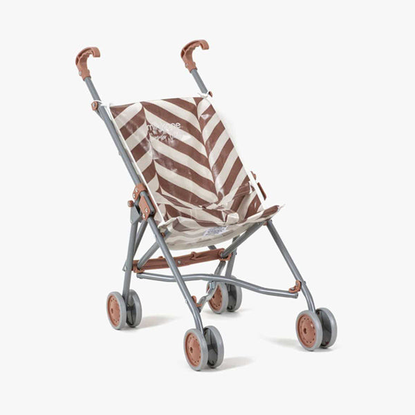 Minikane Doll Stroller - Stripes Blush