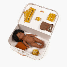 Minikane My Suitcase of Yesteryear - "Les Minis Héros" Jahia