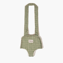 Minikane Paola Reina Baby Doll's Carrier – Gingham Green