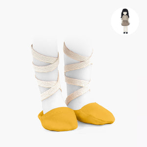 Minikane Amigas Ballet Shoes - Ambre