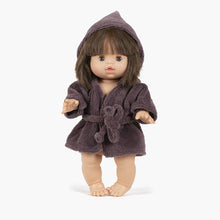 Minikane Paola Reina Baby Doll Terry Bathrobe - Raisin