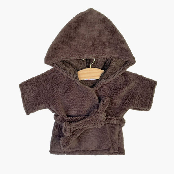 Minikane Paola Reina Baby Doll Terry Bathrobe - Raisin