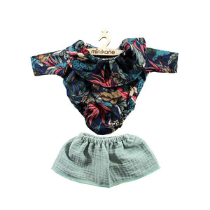 Minikane Paola Reina Baby Doll Body Set Fantasy - Skirt Green