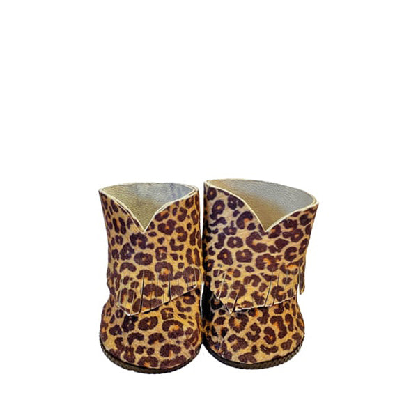 Minikane Paola Reina Baby Doll Boots BOHO – Leopard
