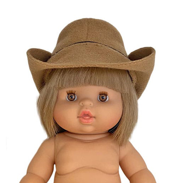 Minikane Paola Reina Baby Doll Cowboy Hat ZÉLIA