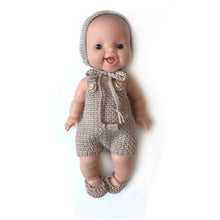 Minikane Paola Reina Baby Doll Crochet Round Hat – Beige