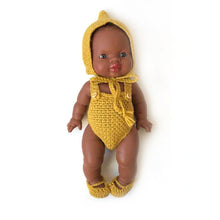 Minikane Paola Reina Baby Doll Crochet Shoes – Mustard
