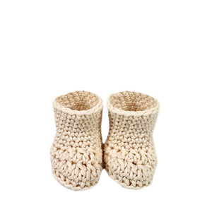 Minikane Paola Reina Baby Doll Crochet Boots – Ecru