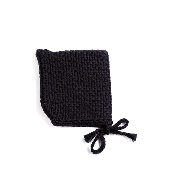 Minikane Paola Reina Baby Doll Crochet Pixy Hat – Black