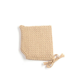 Minikane Paola Reina Baby Doll Crochet Pixy Hat – Natural