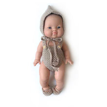 Minikane Paola Reina Baby Doll Crochet Shoes – Beige