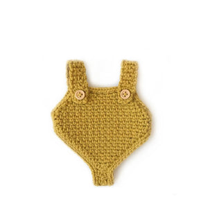Minikane Paola Reina Baby Doll Crochet Body – Mustard