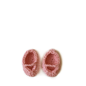 Minikane Paola Reina Baby Doll Crochet Shoes – Rose