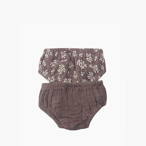 Minikane Paola Reina Baby Doll Panties 2 pcs - Chestnut/Olive