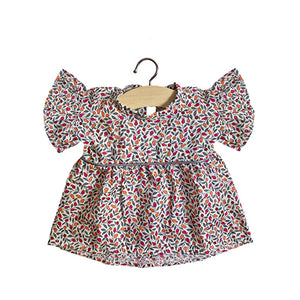 Minikane Paola Reina Baby Doll Dress DAISY – Liberty® Tangerine