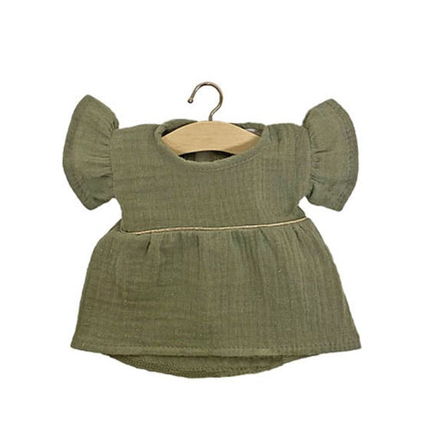 Minikane Paola Reina Baby Doll Dress DAISY – Vert Olive
