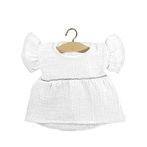 Minikane Paola Reina Baby Doll Dress DAISY - White