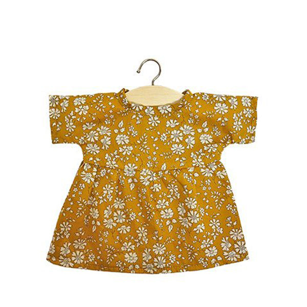 Minikane Paola Reina Baby Doll Dress FAUSTINE – Liberty® Tana Lawn Mustard