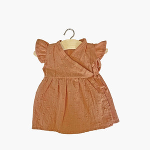 Minikane Paola Reina Baby Doll Dress IRIS - Plumetis - Cassonade